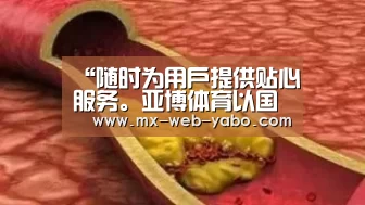 “随时为用户提供贴心服务。亚博体育以国际化的视野与一流的服务”不变的信仰 光芒万
